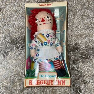 The original raggedy Ann doll